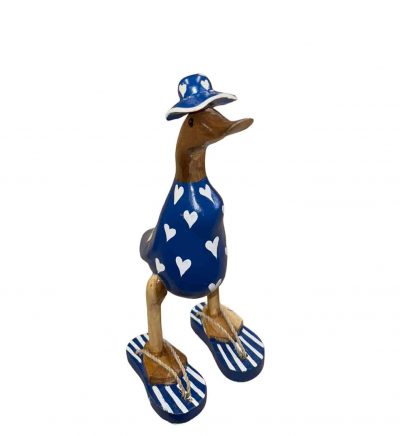Herzchen Ente, blau – Bild 2