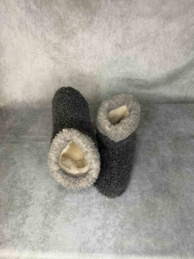 Hüttenschuhe - Gummisohle – Bild 2