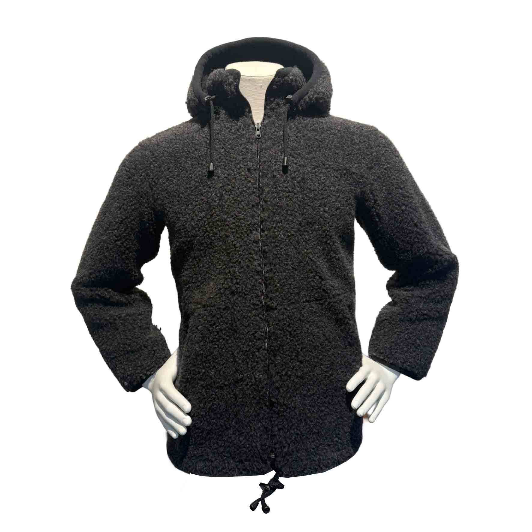 Wolljacke - anthrazit