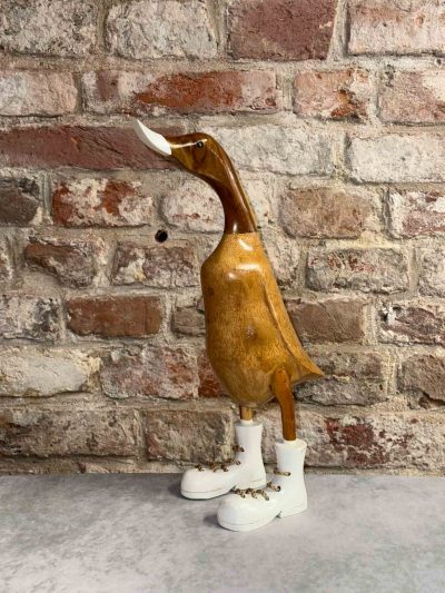 Ente weiße Schuhe – Bild 2