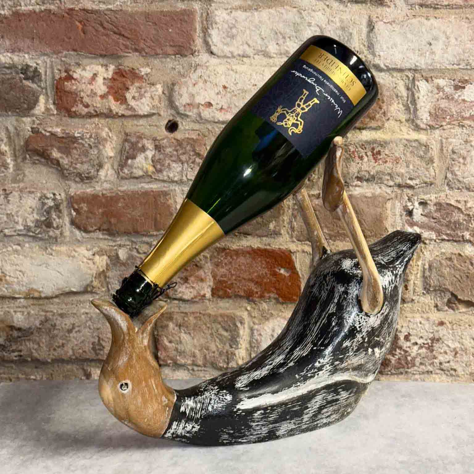 Ente Weinflaschenhalter