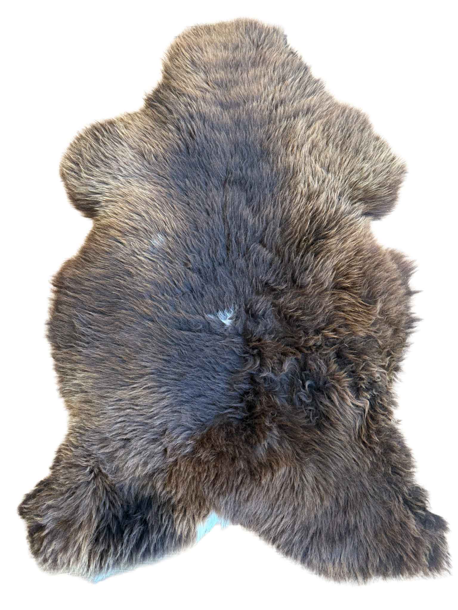 Braunes Schaffell – Bild 2